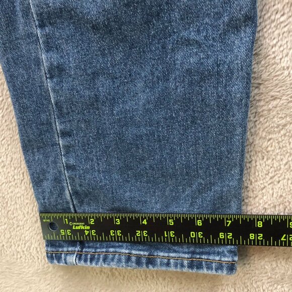Levi's Mens Jeans Size 38x32 502 Slim Straight Classic Casual Blue Denim Pockets - Picture 4 of 13